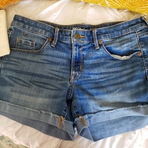 DENIM MOSSIMO JEAN SHORTS